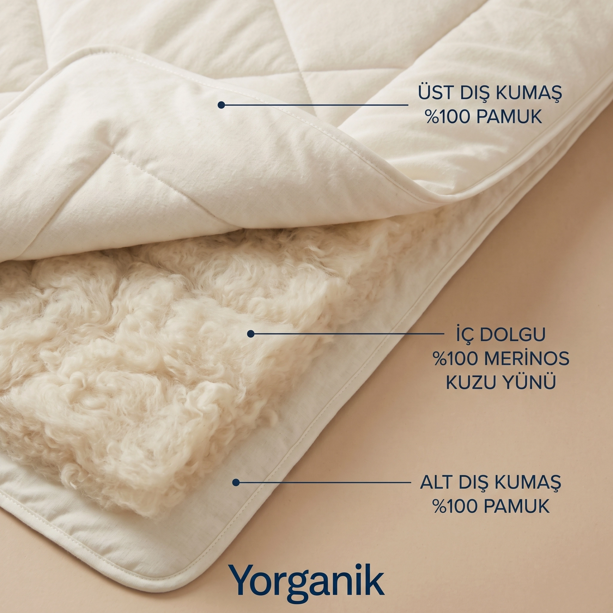 Battal yorgan 220/240 cm 3.5 kg