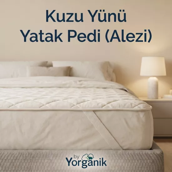 Çift Kişilik 160-200 Yün Yatak Pedi