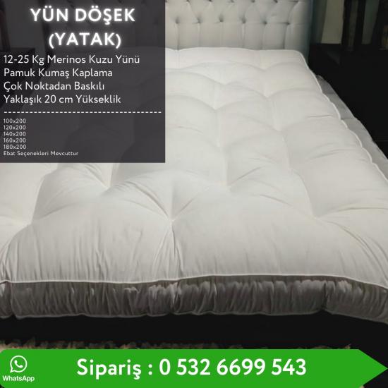 Yün Yatak (DÖŞEK) 160x200 çift kişilik